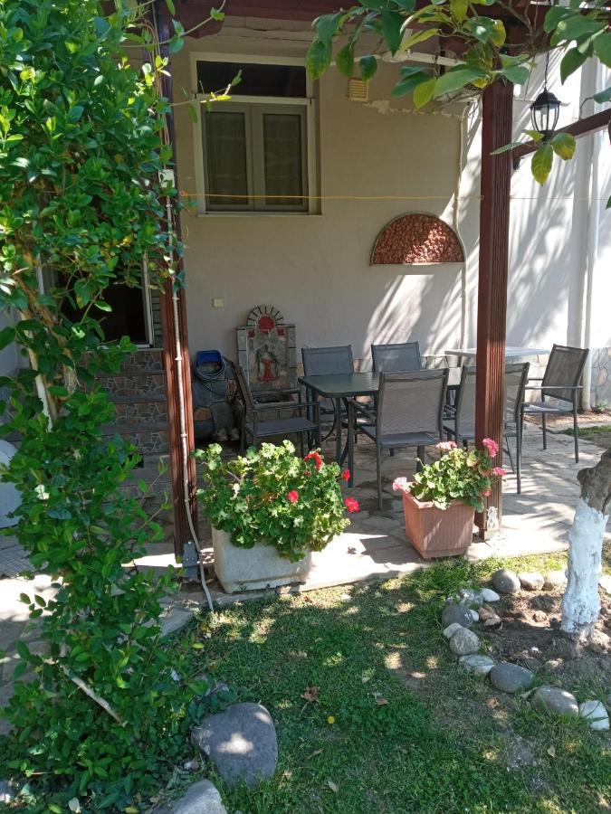 Sofia'S Garden Apartment Néa Péramos Bagian luar foto
